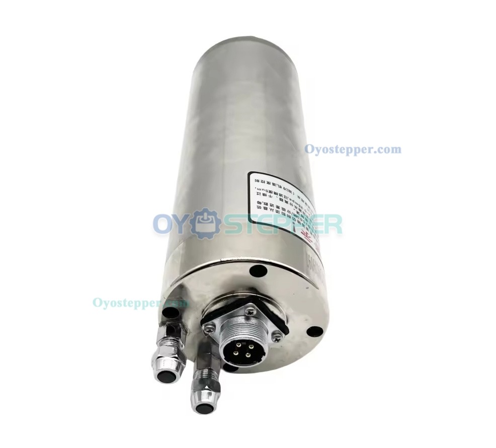 3KW ER20 100mm CNC Spindle Motor 24000RPM 10.5A 110V/220V/380V Water Cooled Spindle Motor